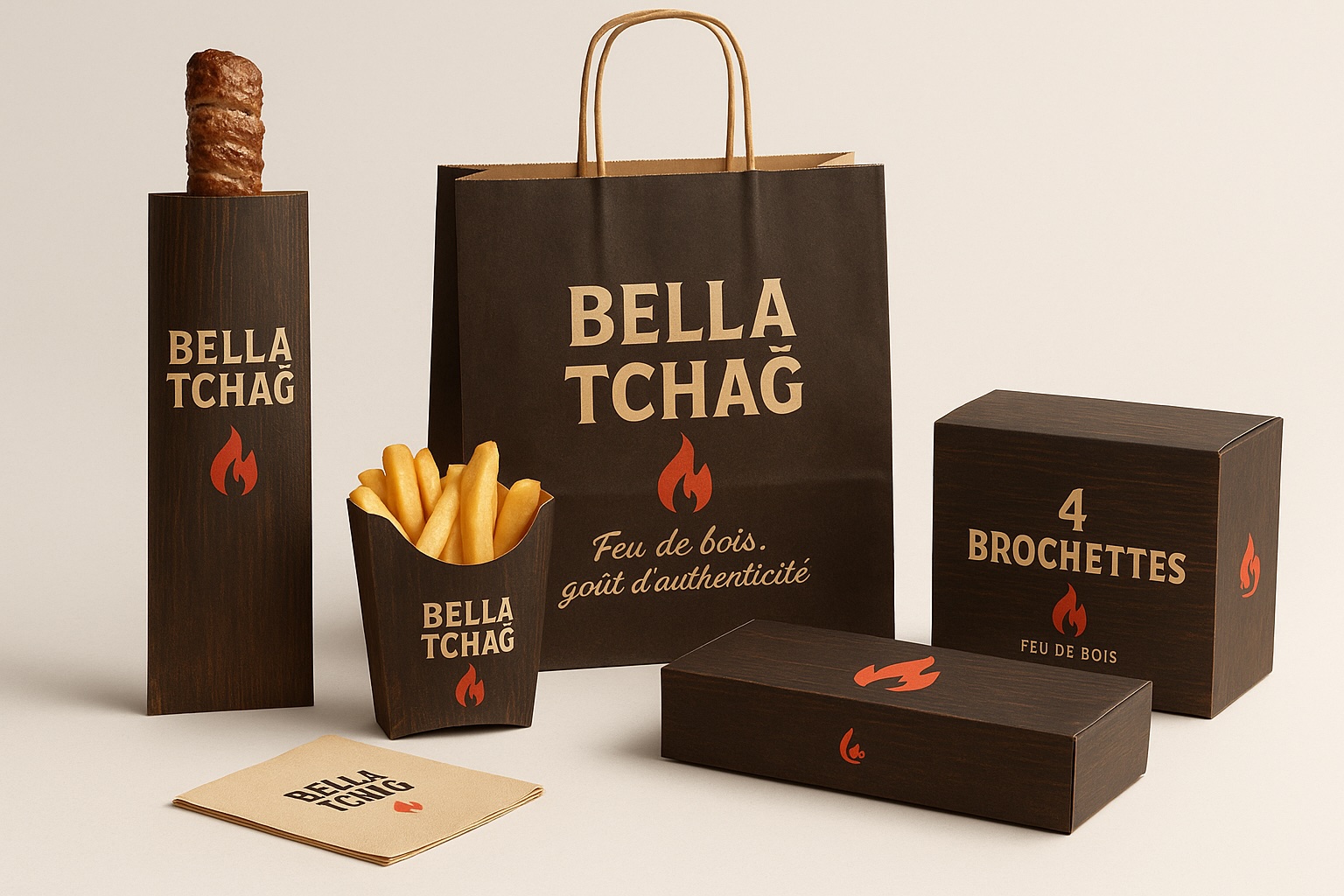 Packaging Bella Tchağ box